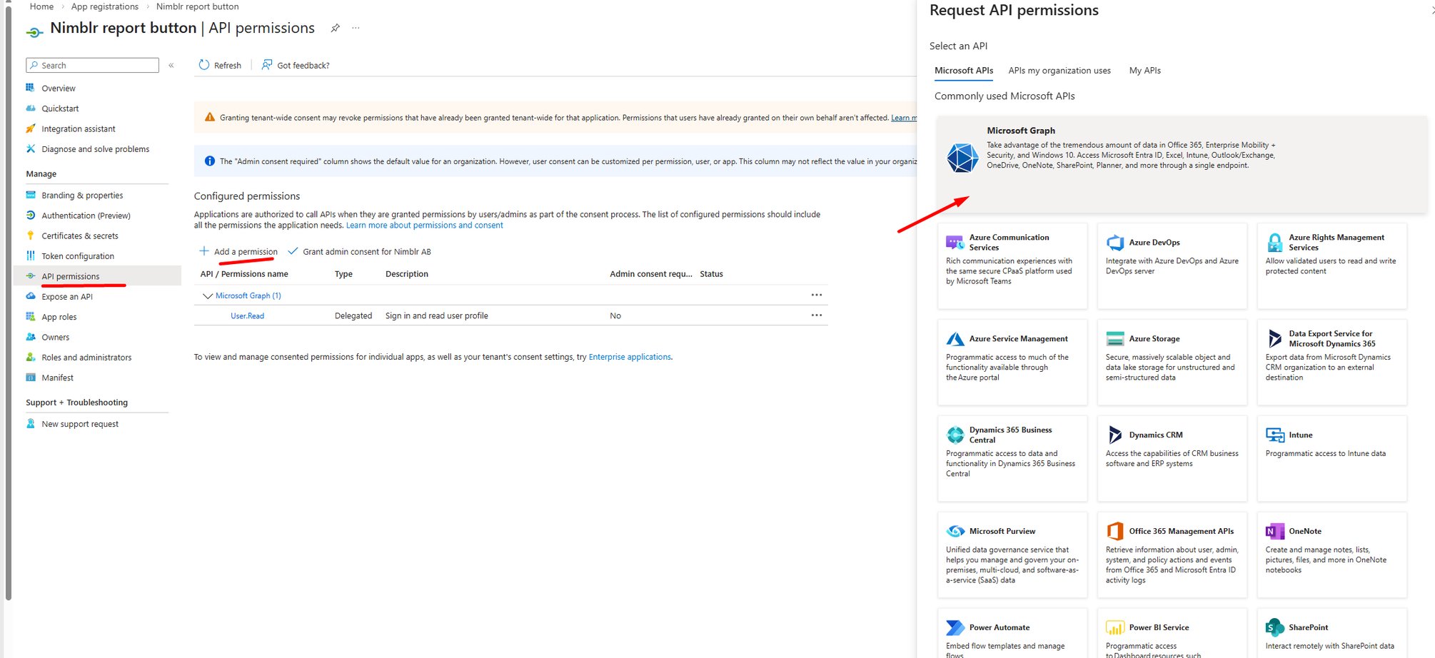 Microsof Reporg Button Microsoft Report Button - Nimblr Integration