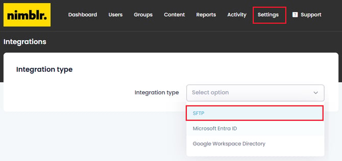 sftp-integrationtype