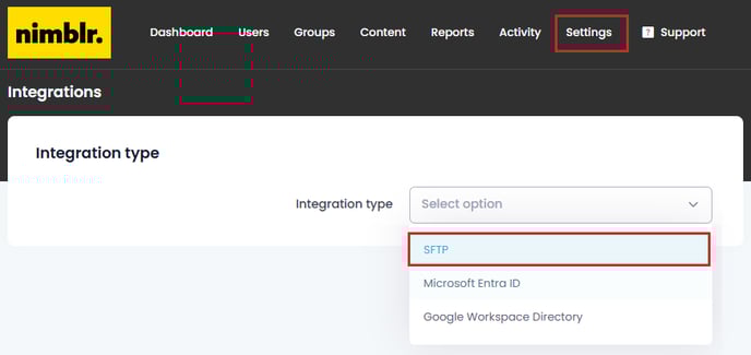 sftp-integrationtype